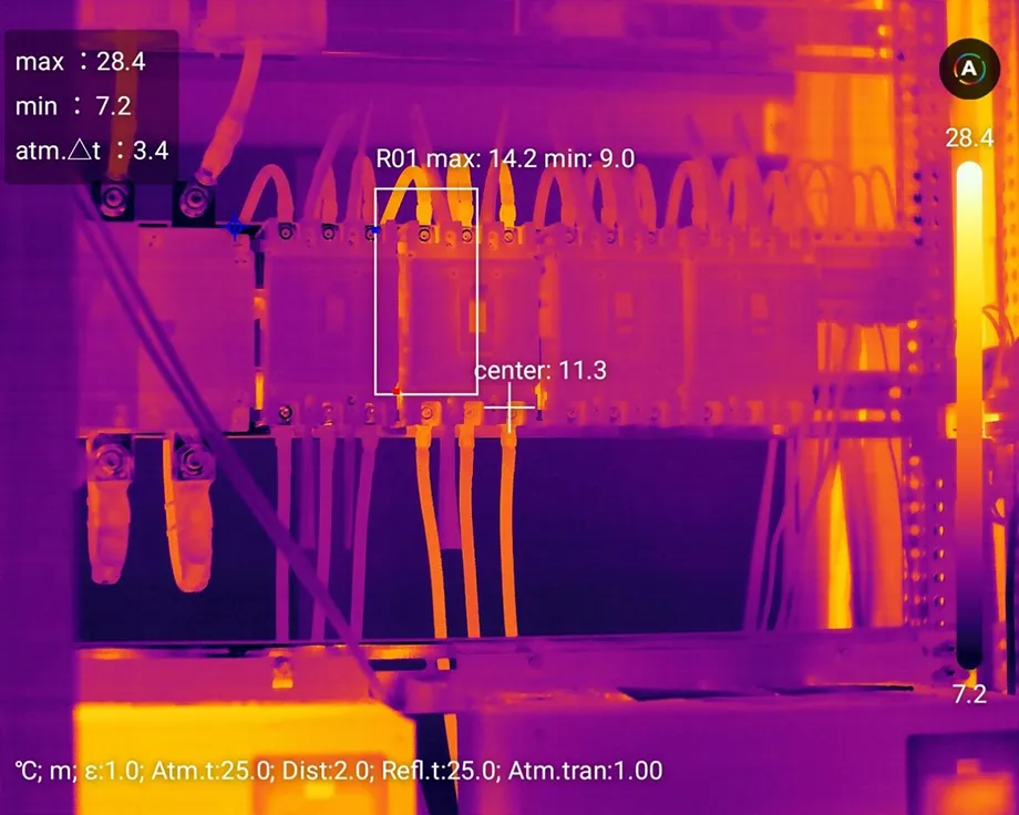 Infrared Thermal Imagers Detect Electrical Equipment Faults