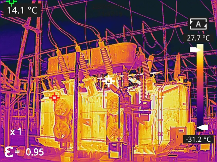 thermal imaging inspection for transformers