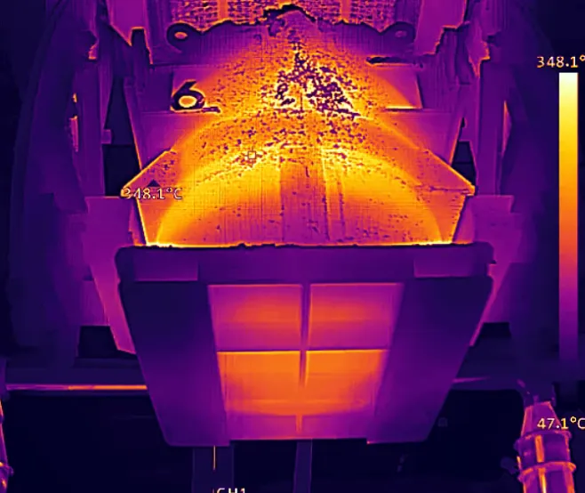 Thermal Imaging Addressing Casting Temperature Measurement Limits