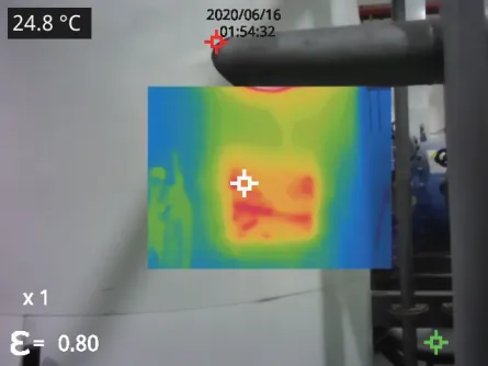 Thermal Cameras in the Detection of Compressor