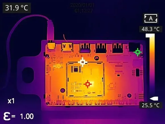 High Resolution Thermal Camera Imaging Quality