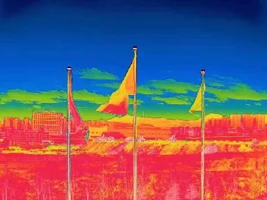 thermal camera color meanings Rainbow